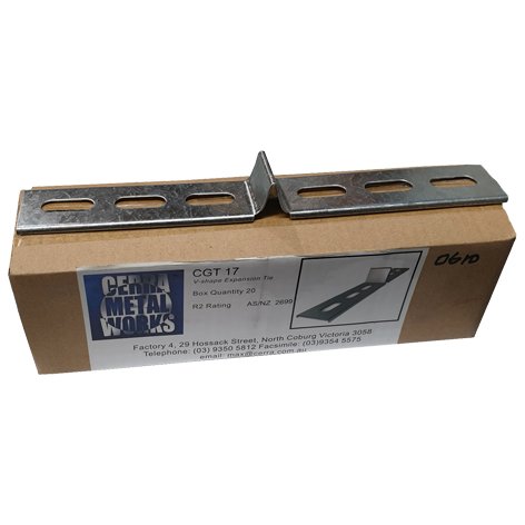 Expansion Ties Galvanised Wall Ties 280mm Box of 20