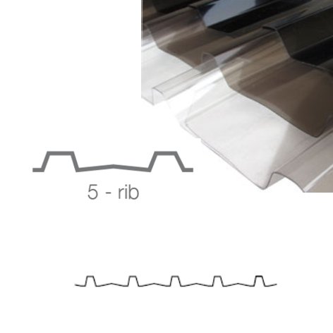 Laserlite 2000 Polycarbonate 5 – Rib Roofing Sheets - Image 2