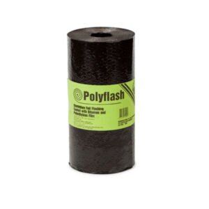 Polyflash Bitumen Coated Aluminium Foil Core 350mm x 20m