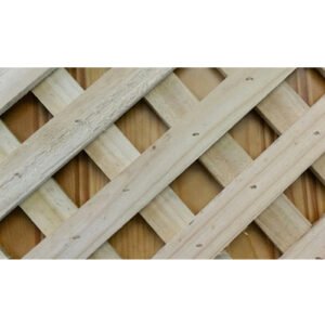 Lattice 2400 x 1200 Diagonal Fine Sawn Timber Premier Lattice